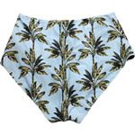 Show Me Your Mumu Mermaid Baby Blue Hi Rise Bikini Bottoms Women's Size X-Large Photo 4