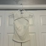 Princess Polly  Twisted Tank Top White Photo 2