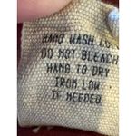 Moon River Moon‎ River Vest Women Small Red Linen Sleeveless Duster Belted Trench Lagenlook Photo 10