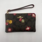 Coach Signature Holiday Ornament Print Wristlet NWT Photo 13