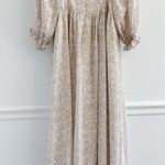 Storia Boutique Puff Sleeve Printed Boho Square Neck Maxi Dress Photo 10