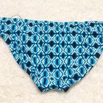 Kenneth Cole 🆕 Tribe Vibes shirred hipster bikini bottoms blue white colorful Photo 2