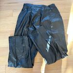 Princess Polly Princess‎ Polly US 8 High-Waisted Faux Leather Straight Leg ENCORE Pants Black Photo 8