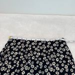 Reformation  Bea Daisy Daisies Midi Skirt Black 0 Photo 9