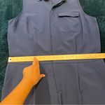 ASOS Stretch Blue Sleeveless Collared Tapered Leg Utility Jumpsuit Size 14 Photo 11