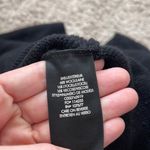 Alice + Olivia Alice‎ + Olivia Black Asymmetrical V Neck Wool Blend Knit Oversized Sweater Photo 1