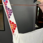 Carolina K Maxi Dress Women's Size XS Square Neck Sleeveless White Multicolored Photo 3