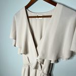 Show Me Your Mumu  Audrey Maxi Dress chic neutral ruffle light bridesmaid small Photo 3