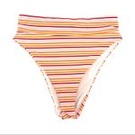 Aerie  High Waist Bikini Bottoms Orange L Photo 0