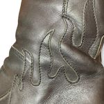Harley Davidson Harley Davison Scorch Flame Motorcycle Boots Black Leather Block Heel Size 7 Photo 7