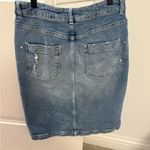 Anthropologie  Pilcro Patchwork Denim Midi Skirt Photo 3