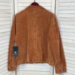 Bagatelle Corduroy Chunky Coat Spice Rust Brown Large Photo 7