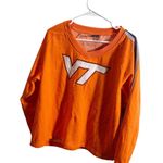 Colosseum Womens XL Orange VT V-Neck Long Sleeve Shirt Made In China Photo 1