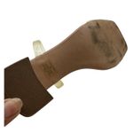 Steve Madden Size 8 High Heel Sandals Beige With Clear Straps Photo 11