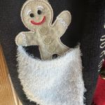 Christmas Sweater Vest 99 Jane Street Jingle Bells Long Length Sz M Ugly Sweater Red Size M Photo 2