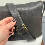 Coach Vintage  Dark Brown #4928 Full Flap Leather Crossbody Messenger Bag 90s Photo 11