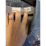 Vintage Cardinal Bird Blue’s Denim Button Photo 3