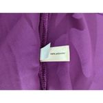 The Limited  Purple Blouse NWOT Size XS Tall Purple Faux Wrap Blouse Photo 5