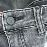 Pilcro Parallel Gray Washed Denim Straight Leg Raw Hem Jeans Size 29 Photo 5