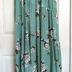 Free People  All I Got Floral Printed Maxi Dress 0 XS Blue Photo 4