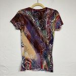 Alberto Makali  Colorful Rhinestone Studded Y2K Blouse Women S McBling Maximalist Photo 7