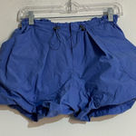 Free People Camp Out Nylon Shorts in Blue Fizz Size XS Photo 0