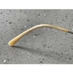 Elle  Eyeglasses Frames ONLY Women's  Gold Metal Full Rim Oval 50-18-135 Photo 8