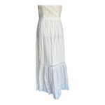 Somedays Lovin  Womens Sky Might Fall Maxi Embroidered Off White Dress Size XS Photo 4