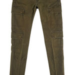 Denim & Supply Ralph Lauren Pants Womens 25 Olive Cotton Stretch Cargo Pockets Photo 0