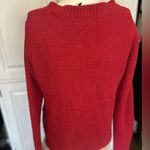 Axcess Red steam punk goth military sweater Size L Photo 4