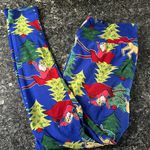 LuLaRoe  Holiday Christmas Collection Unicorn Santa Leggings Plus Size 1X TX Photo 11