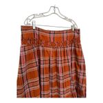 Anthropologie  Plaid A-Line Midi Skirt high low high waisted size XL Photo 14