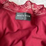 White Fox Boutique White Fox Red Long Sleeve Photo 2
