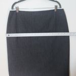 Alex Marie Black Knee Length Pencil Skirt Size 16 NWT Photo 4