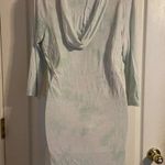 Beach Break Blue Tye Dye Swim Cover Up or Mini Dress Sz Small White Photo 1