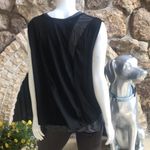 Tangerine  Layered Athletic Mesh Tank Black Gray Women's Size XXL Photo 4