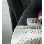 Aquilano Rimondi Sheath Dress 40 US S Black Floral Italy Romantic Euro Summer Photo 14