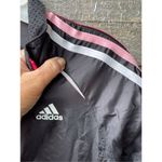 Adidas size S lightweight running jacket reflective stripes Photo 3
