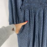 Madewell  Lucie Tie-Back Long-Sleeve Jumpsuit‎ in Carmine Floral Wide Leg Photo 12