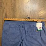 Orvis Women's Pull-On Casual Shorts, Blue, XL Cotton Blend Drawstring NWT Photo 2