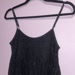 Toumai Babydoll Y2K Tank Top Women Small Black Tiered Lace Overlay Whimsigoth Photo 1