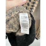 Tahari  Houndstooth Button Front Sweater Women XS Eyelash Knit Academia Western Photo 3