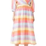 Tara Jamon Multicolored Striped V Photo 0