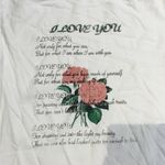 Hanes  I Love You T Shirt Photo 1