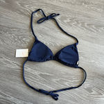 ANDIE  String Bikini Top Medium Eyelet Navy Blue Photo 8