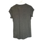  Gray Short Sleeve Casual Athletic White Puma Cat Logo T-Shirt Women Sz M Photo 1
