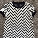 ZARA Patterned Knit Dress Photo 2