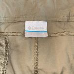 Columbia green long shorts drawstring hiking pockets size 16 Photo 5