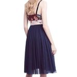 Moulinette Soeurs Anthropologie Moulinette Soeurs Floral Embroidered Tulle Party Dress Sz 0 Fairy Photo 1