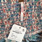 Free People XL Molly Jo Blue Floral Blossom Button Front Smock Maxi Sun Dress Photo 6